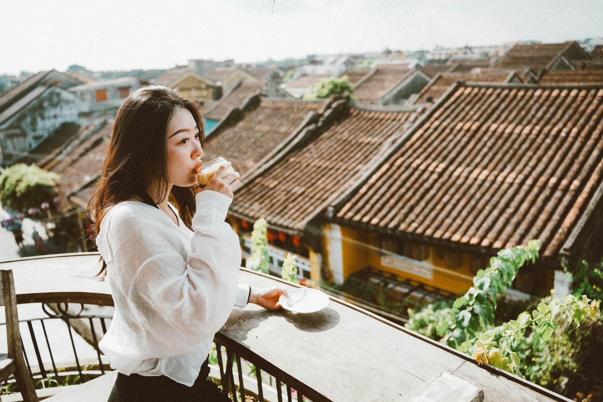 Peaceful morning routine without news