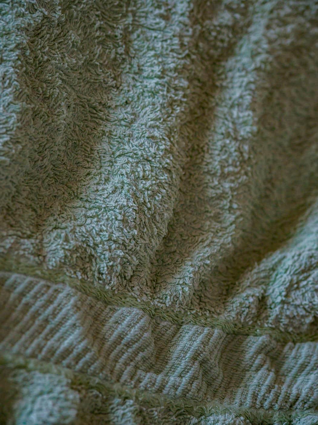 Weighted blanket texture closeup