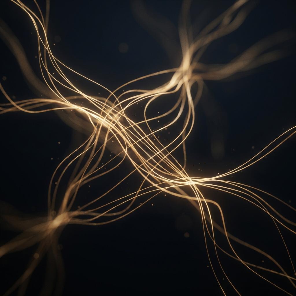 Cinematic neural architecture background